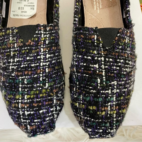 Toms Alpargata Classic Tweed Boucle Loafers, EUC - Picture 3 of 10